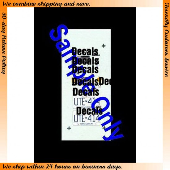 Decals for 1/25 1994 Chevrolet Impala Decals for 1/25 1994 Chevrolet Impala