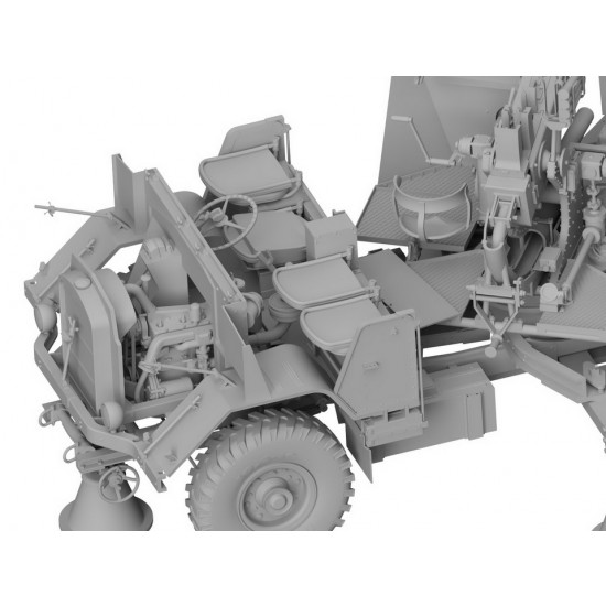 1/35 WWII British Morris Bofors C9/B Late Gun Truck 1/35 WWII British Morris Bofors C9/B Late Gun Truck