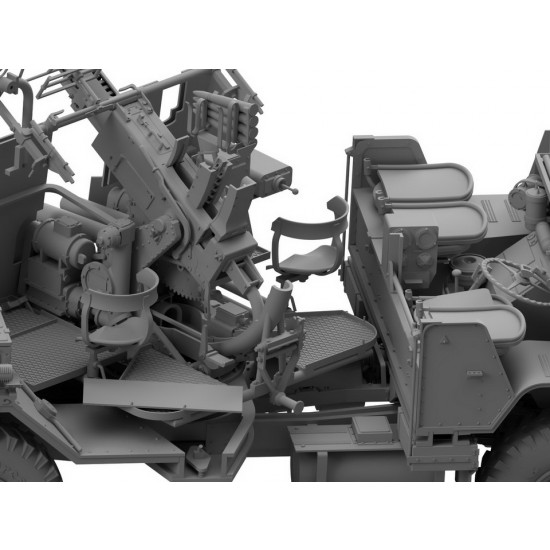 1/35 WWII British Morris Bofors C9/B Late Gun Truck 1/35 WWII British Morris Bofors C9/B Late Gun Truck