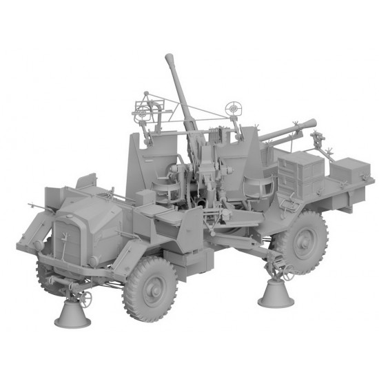 1/35 WWII British Morris Bofors C9/B Late Gun Truck 1/35 WWII British Morris Bofors C9/B Late Gun Truck