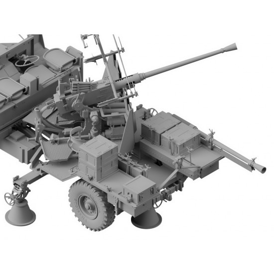 1/35 WWII British Morris Bofors C9/B Late Gun Truck