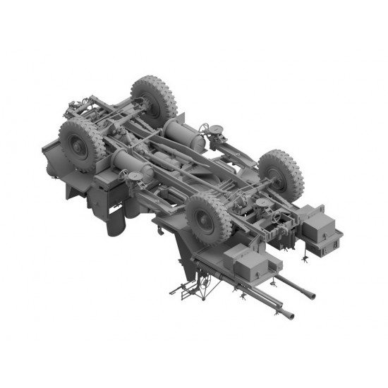 1/35 WWII British Morris Bofors C9/B Late Gun Truck 1/35 WWII British Morris Bofors C9/B Late Gun Truck