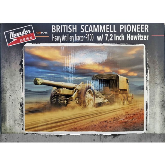 1/35 British Scammell Pioneer Heavy Artillery Tractor R100 w/7.2 inch Howitzer