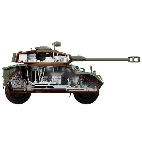 1/35 Panhard AML-90 Armoured Scout Car 1/35 Panhard AML-90 Armoured Scout Car