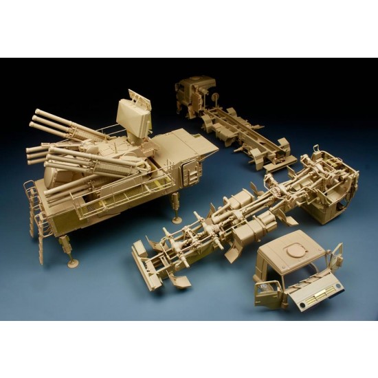 1/35 Russian Pantsir-S1/SA-22 Self-propelled Anti-aircraft Weapon 1/35 Russian Pantsir-S1/SA-22 Self-propelled Anti-aircraft Weapon
