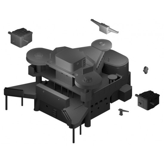 1/700 USS Nevada 1941 Complete Resin kit w/PE 1/700 USS Nevada 1941 Complete Resin kit w/PE