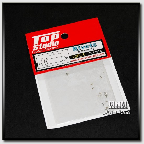 0.9mm Rivets (b) 0.9mm Rivets (b)