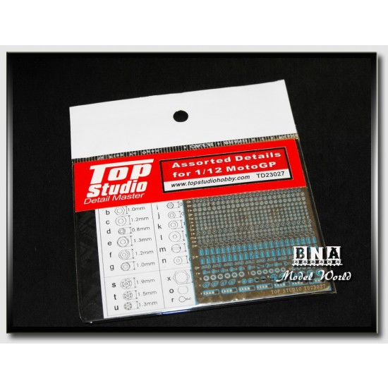 Assorted Details for 1/12 MotoGp Assorted Details for 1/12 MotoGp