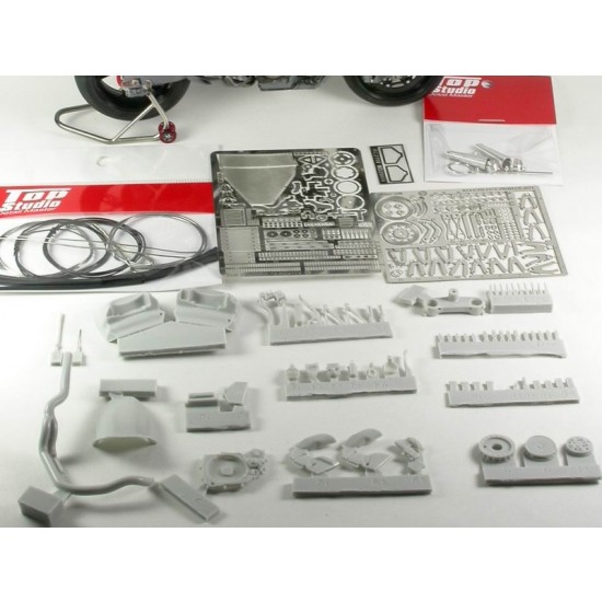 Super Detail Set for 1/12 Honda RC211V 2006 for Tamiya kit #14106/14107/14108