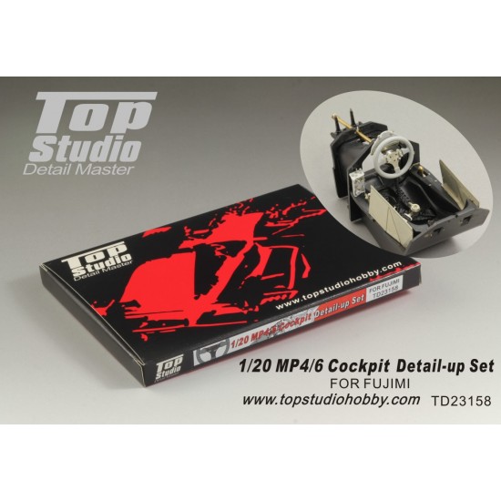 1/20 McLaren MP4/6 Cockpit Set for Fujimi kit 1/20 McLaren MP4/6 Cockpit Set for Fujimi kit