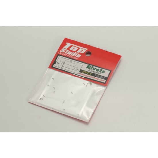 0.8mm Rivets (B) (20pcs) 0.8mm Rivets (B) (20pcs)