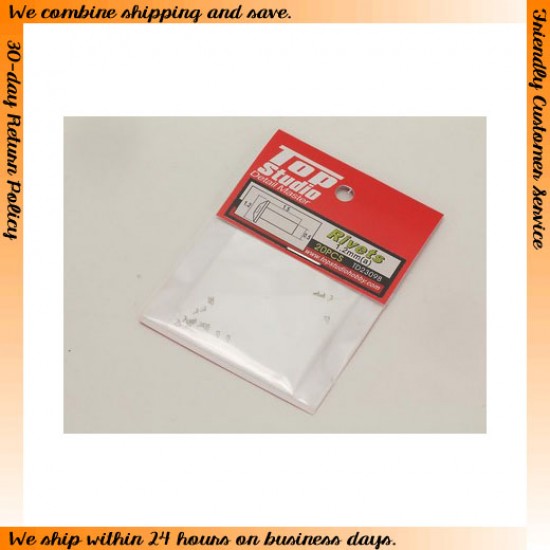 1.2mm Rivets (A) (20pcs) 1.2mm Rivets (A) (20pcs)