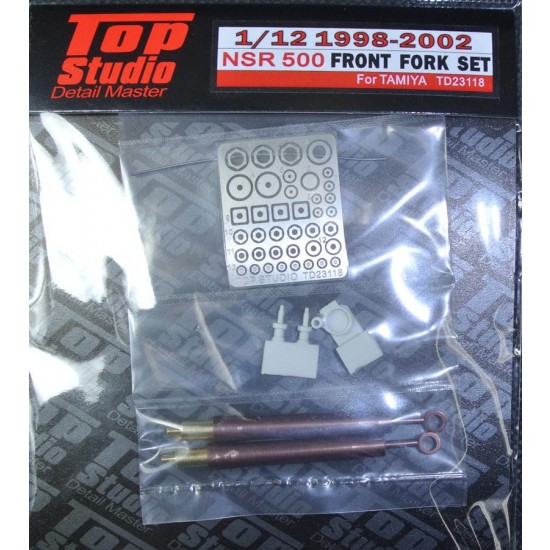 1/12 Honda NSR500 (1998-2002) Front Fork set for Tamiya kit 1/12 Honda NSR500 (1998-2002) Front Fork set for Tamiya kit