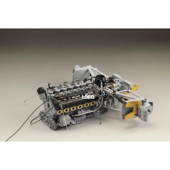 1/12 McLaren Honda MP4/6 Engine Super Detail-up Set for Tamiya kit 1/12 McLaren Honda MP4/6 Engine Super Detail-up Set for Tamiya kit