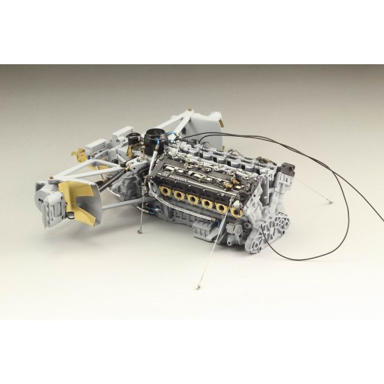 1/12 McLaren Honda MP4/6 Engine Super Detail-up Set for Tamiya kit 1/12 McLaren Honda MP4/6 Engine Super Detail-up Set for Tamiya kit