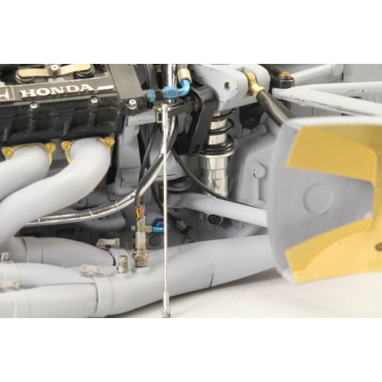 1/12 McLaren Honda MP4/6 Engine Super Detail-up Set for Tamiya kit 1/12 McLaren Honda MP4/6 Engine Super Detail-up Set for Tamiya kit