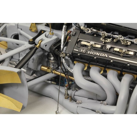 1/12 McLaren Honda MP4/6 Engine Super Detail-up Set for Tamiya kit 1/12 McLaren Honda MP4/6 Engine Super Detail-up Set for Tamiya kit