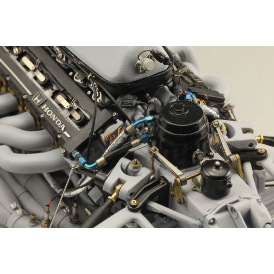 1/12 McLaren Honda MP4/6 Engine Super Detail-up Set for Tamiya kit 1/12 McLaren Honda MP4/6 Engine Super Detail-up Set for Tamiya kit