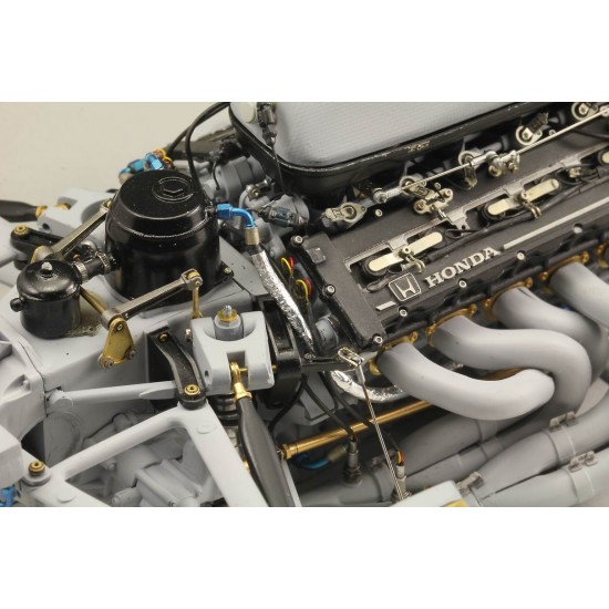 1/12 McLaren Honda MP4/6 Engine Super Detail-up Set for Tamiya kit 1/12 McLaren Honda MP4/6 Engine Super Detail-up Set for Tamiya kit