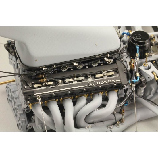 1/12 McLaren Honda MP4/6 Engine Super Detail-up Set for Tamiya kit 1/12 McLaren Honda MP4/6 Engine Super Detail-up Set for Tamiya kit
