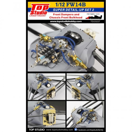 1/12 Williams FW14B Super Detail-up Set Vol.2 for Tamiya kit #12029 1/12 Williams FW14B Super Detail-up Set Vol.2 for Tamiya kit #12029
