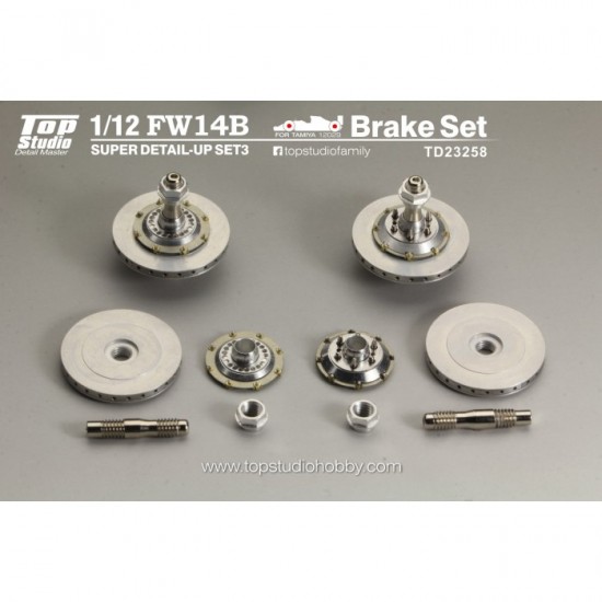 1/12 Williams FW14B Super Detail-up Set #3 - Brake Set for Tamiya kit #12029 1/12 Williams FW14B Super Detail-up Set #3 - Brake Set for Tamiya kit #12029