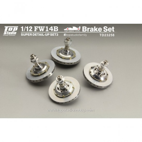 1/12 Williams FW14B Super Detail-up Set #3 - Brake Set for Tamiya kit #12029 1/12 Williams FW14B Super Detail-up Set #3 - Brake Set for Tamiya kit #12029