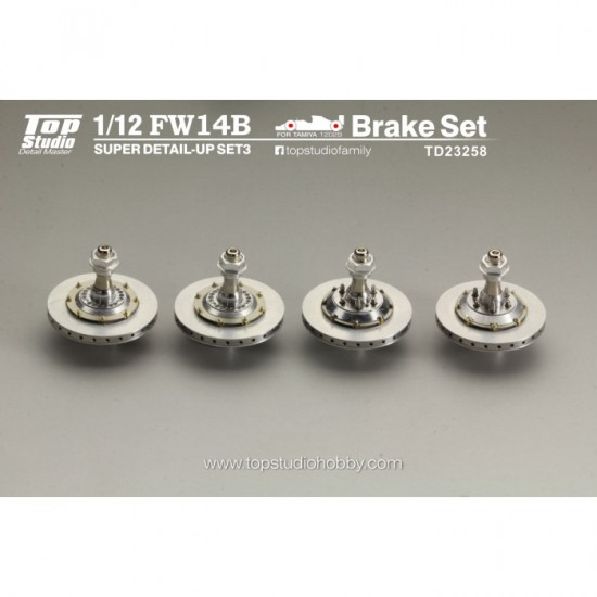 1/12 Williams FW14B Super Detail-up Set #3 - Brake Set for Tamiya kit #12029 1/12 Williams FW14B Super Detail-up Set #3 - Brake Set for Tamiya kit #12029