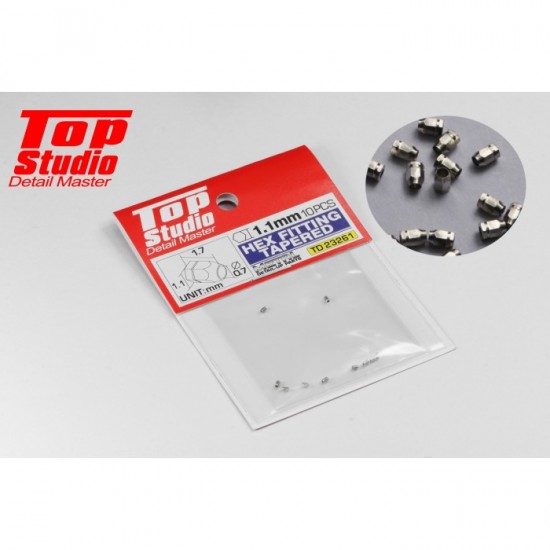 1.1mm Hex Fitting Tapered 1.1mm Hex Fitting Tapered