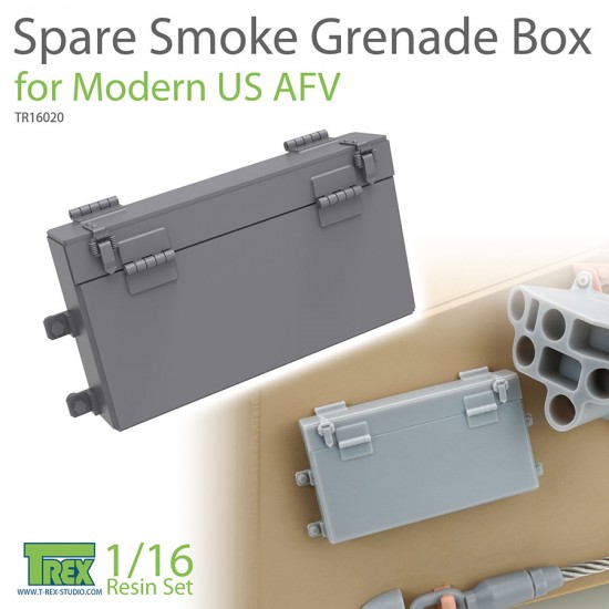 1/16 Modern US AFV Spare Smoke Grenade Box 1/16 Modern US AFV Spare Smoke Grenade Box