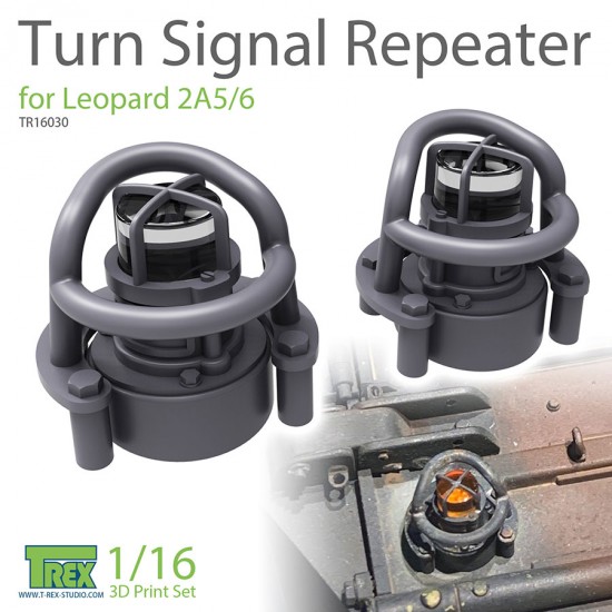 1/16 Turn Signal Repeater for Leopard 2A5/6 1/16 Turn Signal Repeater for Leopard 2A5/6