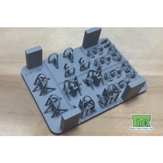 1/35 M4 Sherman Guards Set (for Welded Hull) for 2 Tanks 1/35 M4 Sherman Guards Set (for Welded Hull) for 2 Tanks
