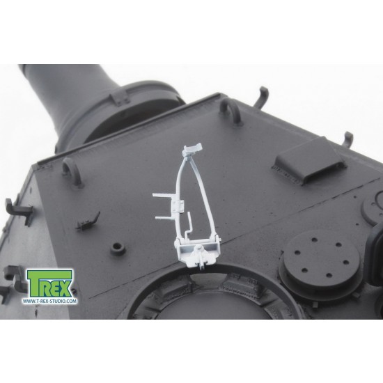 1/35 WWII German MG AA Gun Cupola Mount (3pcs) 1/35 WWII German MG AA Gun Cupola Mount (3pcs)