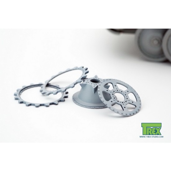 1/35 Panther Disassembled Sprocket Set A (1pc) 1/35 Panther Disassembled Sprocket Set A (1pc)