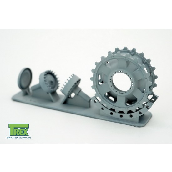 1/35 PzKpfw III Disassembled Sprocket Set A for Dragon kit (1pc) 1/35 PzKpfw III Disassembled Sprocket Set A for Dragon kit (1pc)