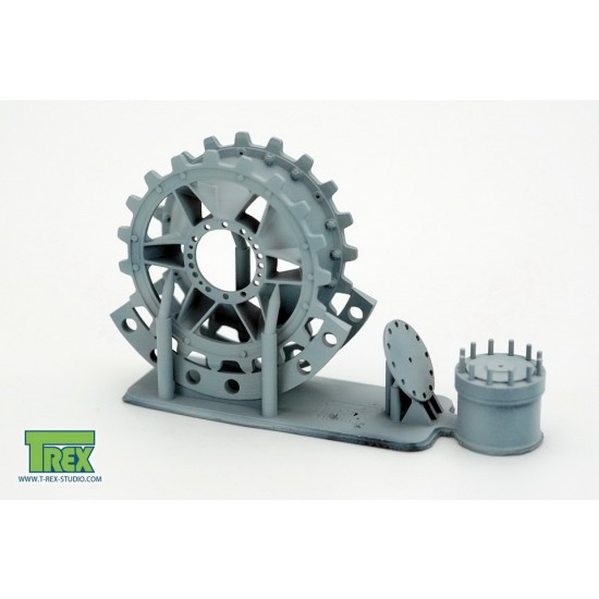 1/35 PzKpfw IV Disassembled Sprocket Late Version Set A (1pc) 1/35 PzKpfw IV Disassembled Sprocket Late Version Set A (1pc)