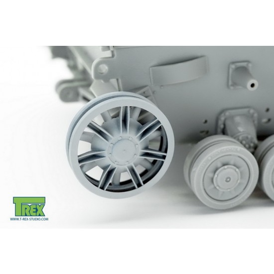 1/35 PzKpfw IV Family Idler Casted Version Set for All Brands 1/35 PzKpfw IV Family Idler Casted Version Set for All Brands