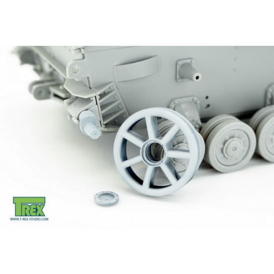 1/35 PzKpfw IV Family Disassembled Idler Welded Version (1pc) 1/35 PzKpfw IV Family Disassembled Idler Welded Version (1pc)