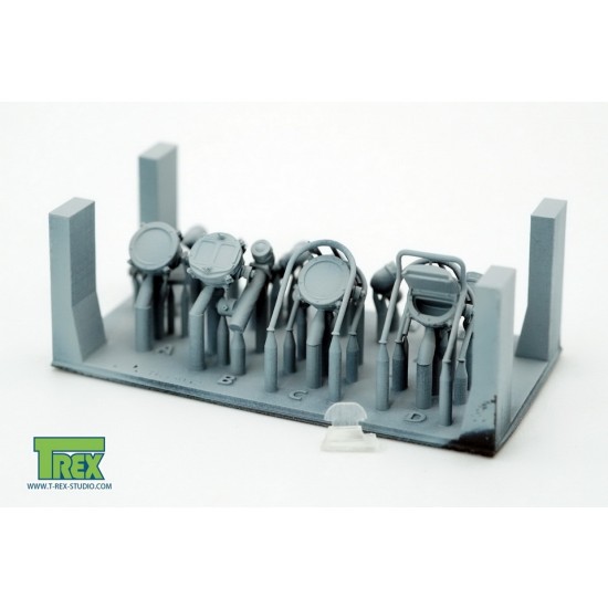 1/35 T-72A after 1983, T-72M1 Lights Set 1/35 T-72A after 1983, T-72M1 Lights Set