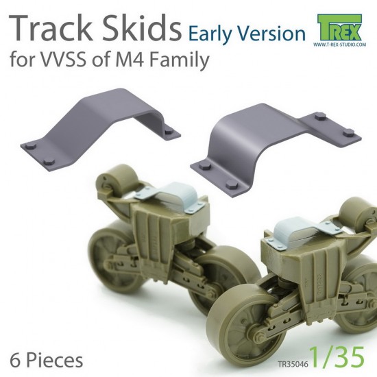 1/35 M4 Family Track Skids Set (Early Version) 1/35 M4 Family Track Skids Set (Early Version)