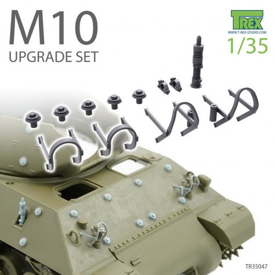 1/35 M10 Tank Destroyer Upgrade Set 1/35 M10 Tank Destroyer Upgrade Set