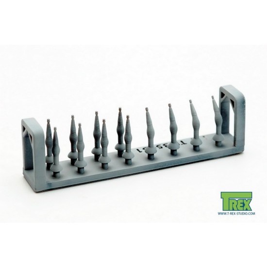 1/35 Modern US AFV Antenna Mount Set 1/35 Modern US AFV Antenna Mount Set