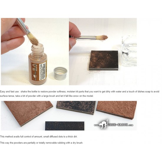 Earth Dirt Set Vol.2 - Desert and Dry Environment (4 x 20ml powders + 1 matt fixer) Earth Dirt Set Vol.2 - Desert and Dry Environment (4 x 20ml powders + 1 matt fixer)
