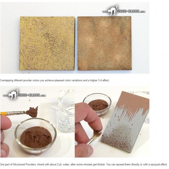 Earth Dirt Set Vol.2 - Desert and Dry Environment (4 x 20ml powders + 1 matt fixer) Earth Dirt Set Vol.2 - Desert and Dry Environment (4 x 20ml powders + 1 matt fixer)