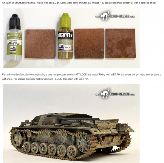 Earth Dirt Set Vol.2 - Desert and Dry Environment (4 x 20ml powders + 1 matt fixer) Earth Dirt Set Vol.2 - Desert and Dry Environment (4 x 20ml powders + 1 matt fixer)