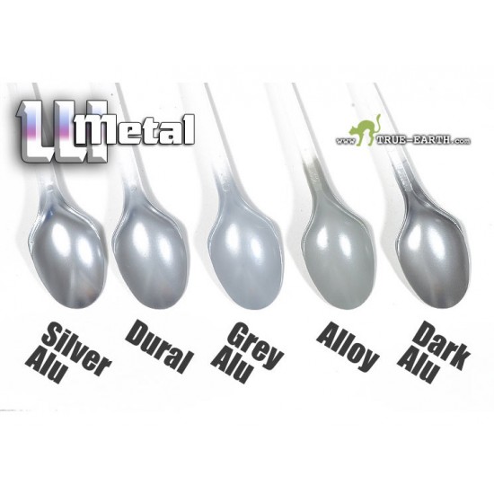 W Metal Paint - Silver Alu (19ml) W Metal Paint - Silver Alu (19ml)