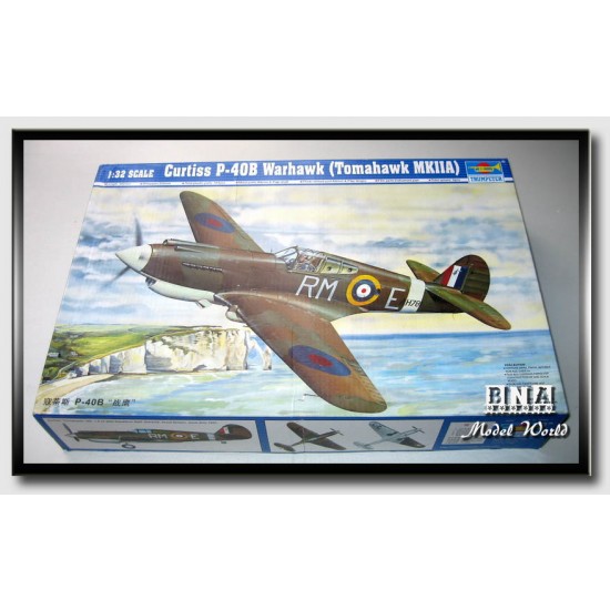 1/32 Curtiss P-40B Warhawk (Tomahawk MKIIA) 1/32 Curtiss P-40B Warhawk (Tomahawk MKIIA)