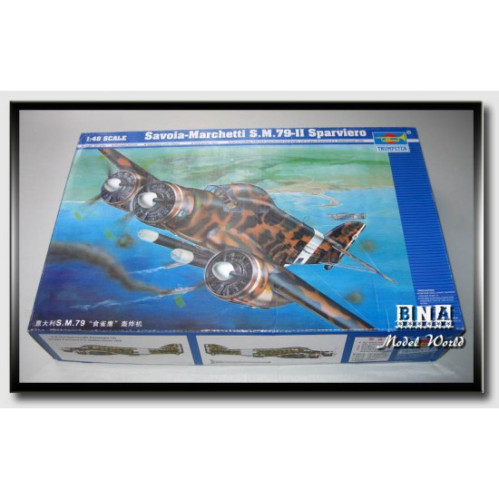 1/48 Savoia-Marchetti SM79-II Sparviero 1/48 Savoia-Marchetti SM79-II Sparviero