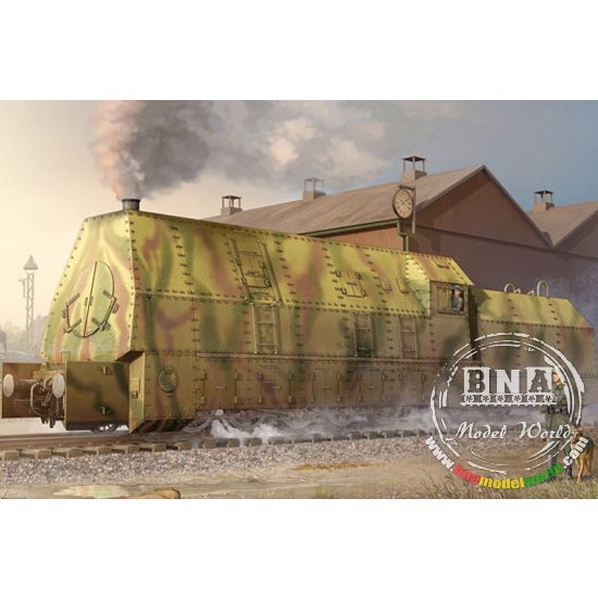 1/35 German Panzerlok BR57 Armoured Locomotive 1/35 German Panzerlok BR57 Armoured Locomotive
