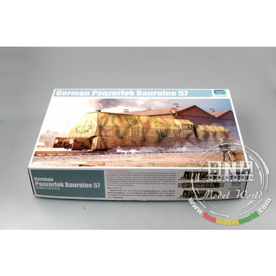 1/35 German Panzerlok BR57 Armoured Locomotive 1/35 German Panzerlok BR57 Armoured Locomotive